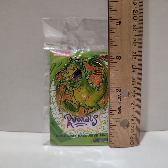 The Rugrats Reptar Painterly Series Enamel Pin Official Collectible Badge - Picture 2 of 2